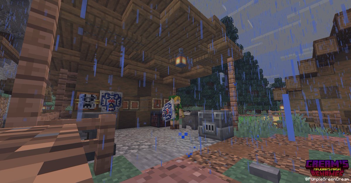 purplegreencrea's tweet photo. I made a resource pack. #minecraft #blockbench #resourcepack #minecraftresourcepack #texturepack #thelegendofzelda #tloz #majorasmask https://t.co/qwkNInjTMR