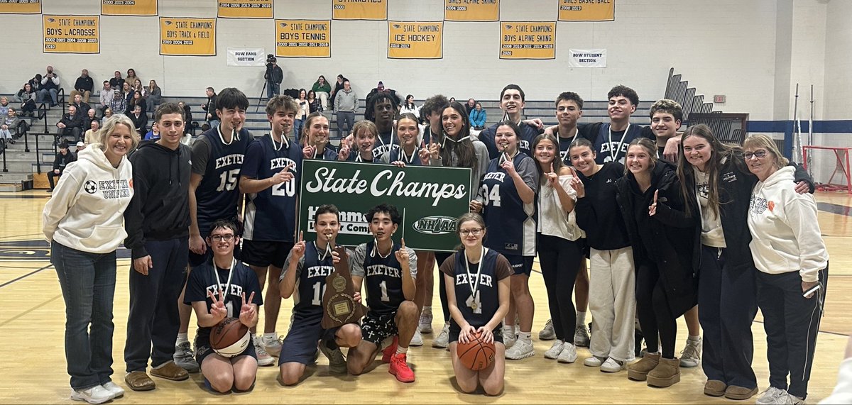 Exeter Blue Hawks Athletics tweet media