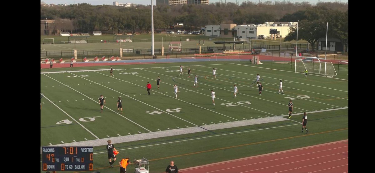CPSFan3660's tweet photo. Live look at Cistercian Varsity Soccer vs @oakridgeschool opening round SPC winter championships. https://t.co/A6IrqLPAVv
