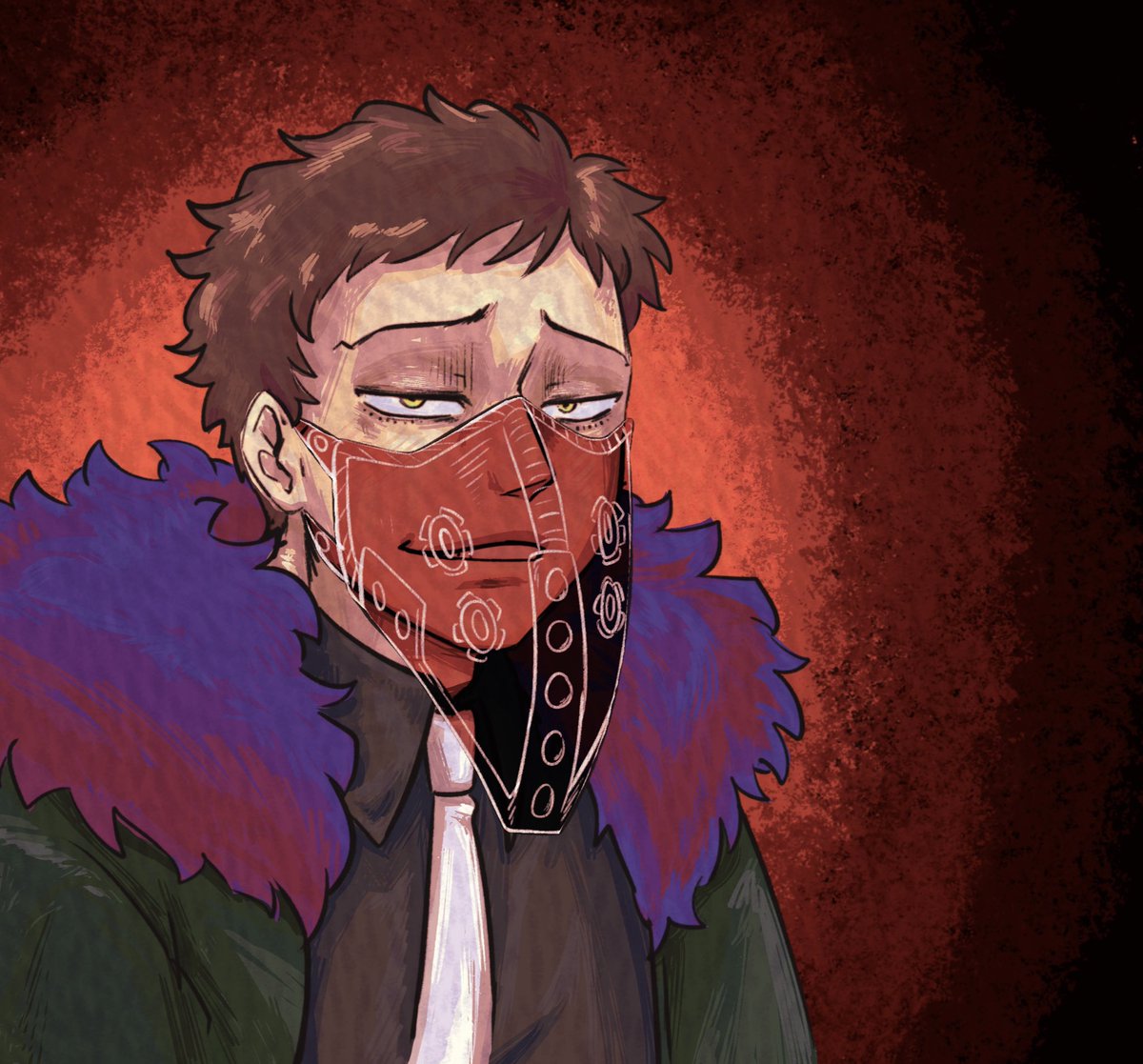 I like the idea of Kai making shadier face under the mask