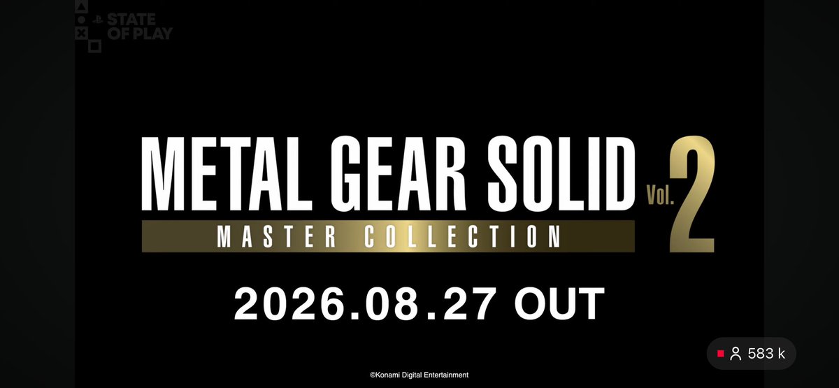 ENFIN 🫡 
#MetalGearSolid #PS5 #StateOfPlay