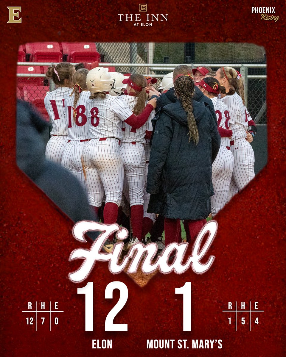 ElonSoftball's tweet photo. BALL GAME!

The closes out game two in grand style!

#EUSB 🥎 #Team49 https://t.co/oLIDyANVuo