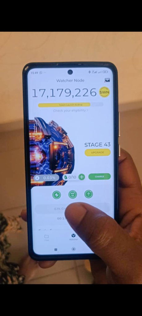 JeksindyB's tweet photo. Launching Watcher Node to secure @denet storage network live from Nigeria!!
#WatchersEverywhere https://t.co/CIhE5jybbz