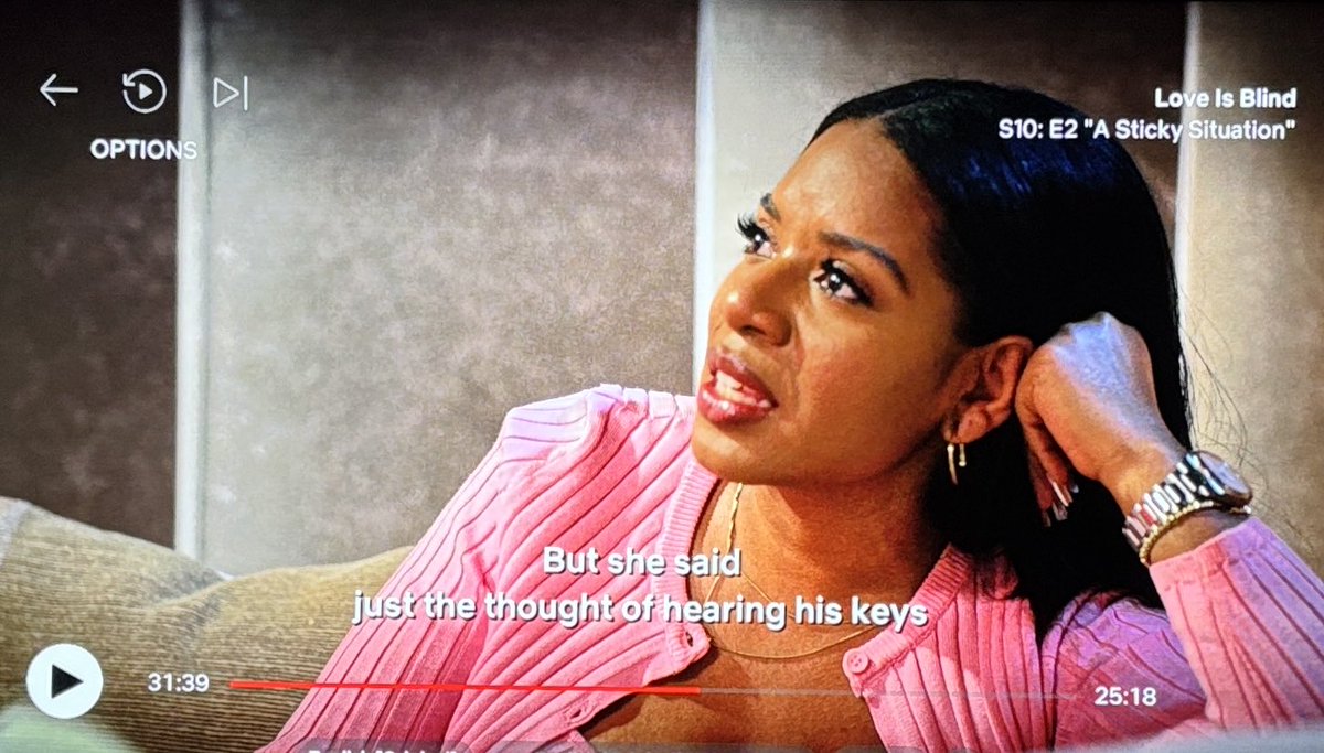 Idyllic_Cynic's tweet photo. My girl, #Keya from #LoveIsBlind season 10, part 2. “Just the thought of hearing his keys in the door made her giddy…” I thought it was so sweet and totally romantic. Kevan hasn’t gotten the emotional maturity yet to appreciate it (I don’t think) but I hope he will. #Swoon!! #LoveIsBlindSeason10