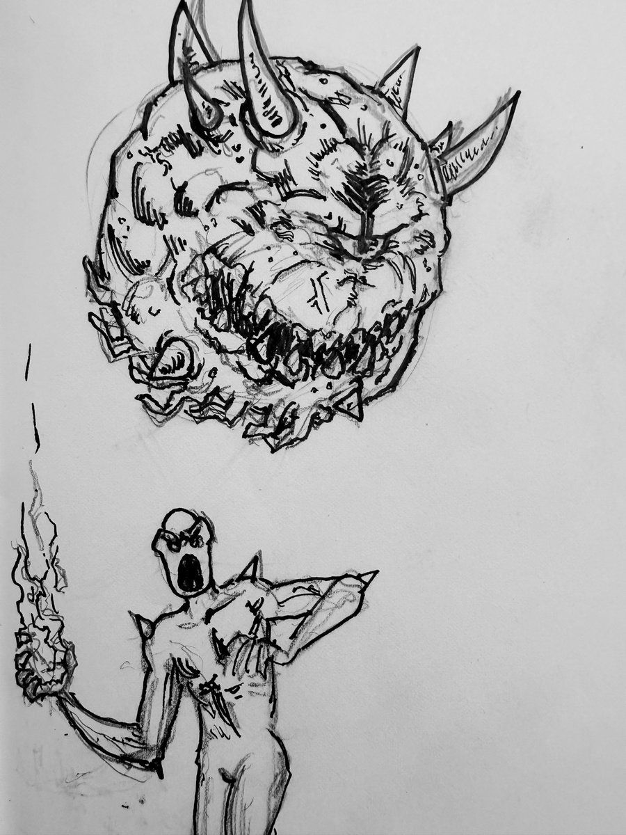 caco doodle #doom