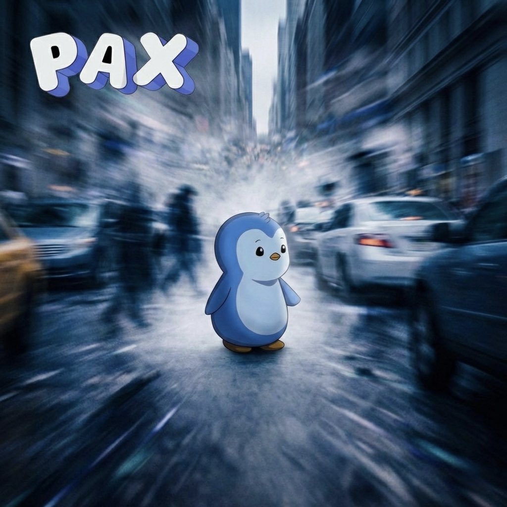 One penguin🐧, endless optimism✨, infinite upside📈🚀🌌 $PAX
