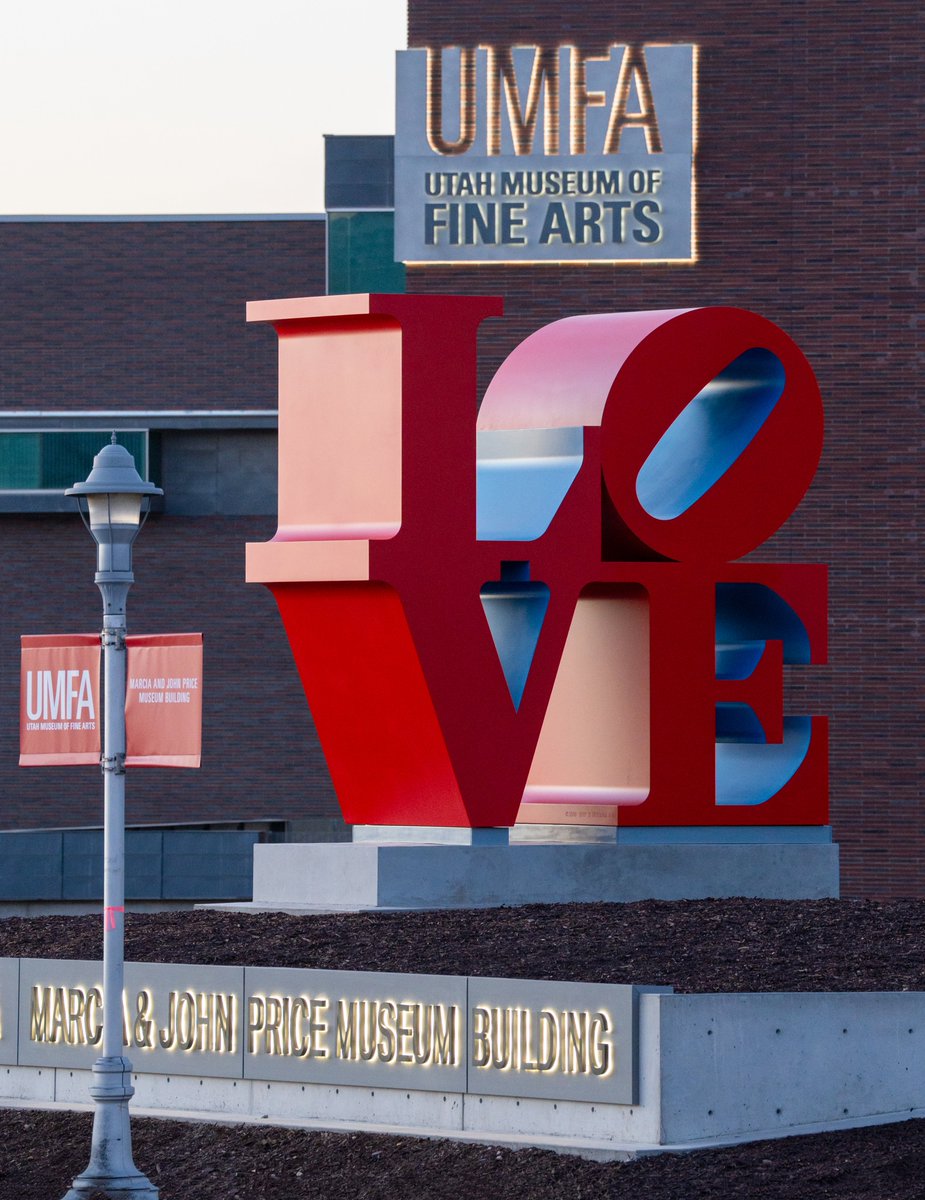 MillerFamilyFdn's tweet photo. Last Saturday, Robert Indiana’s iconic “LOVE” sculpture was unveiled at the Utah Museum of Fine Arts. The piece was brought to our community with support from various donors, including the Miller Family Foundation.

We’re proud to help expand access to arts and culture. https://t.co/grShINf7Hd