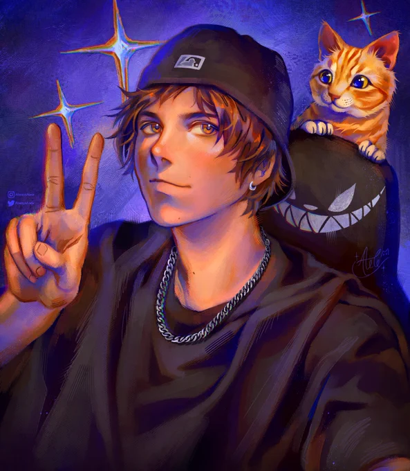 Feliz cumple para rubius por sus 145 añitos tqm <3 #RubiusDay #rubiusfanart
