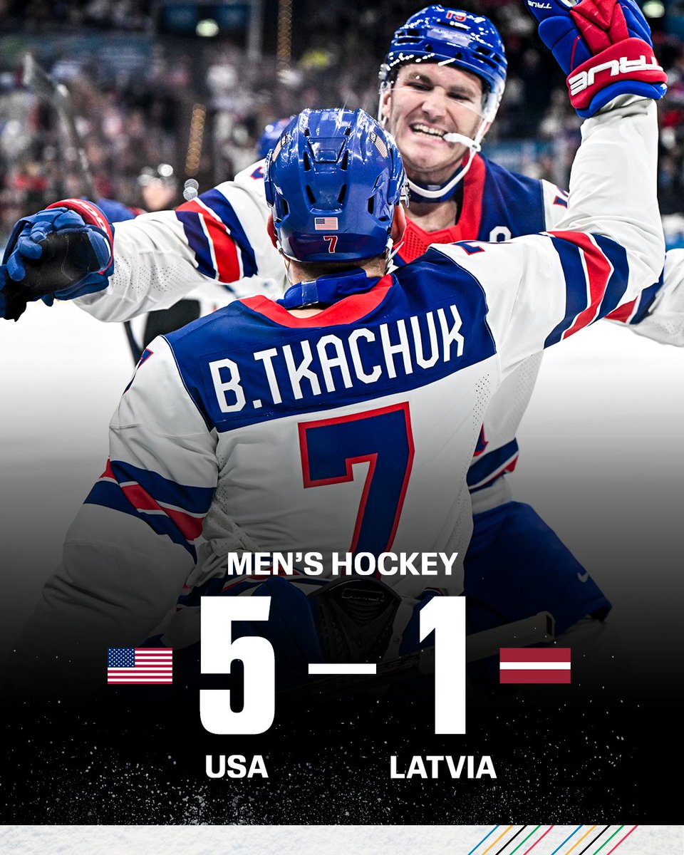 PLAY FREE BIRD 🦅 

Team USA beats Latvia for its first win in Milan 🇺🇸