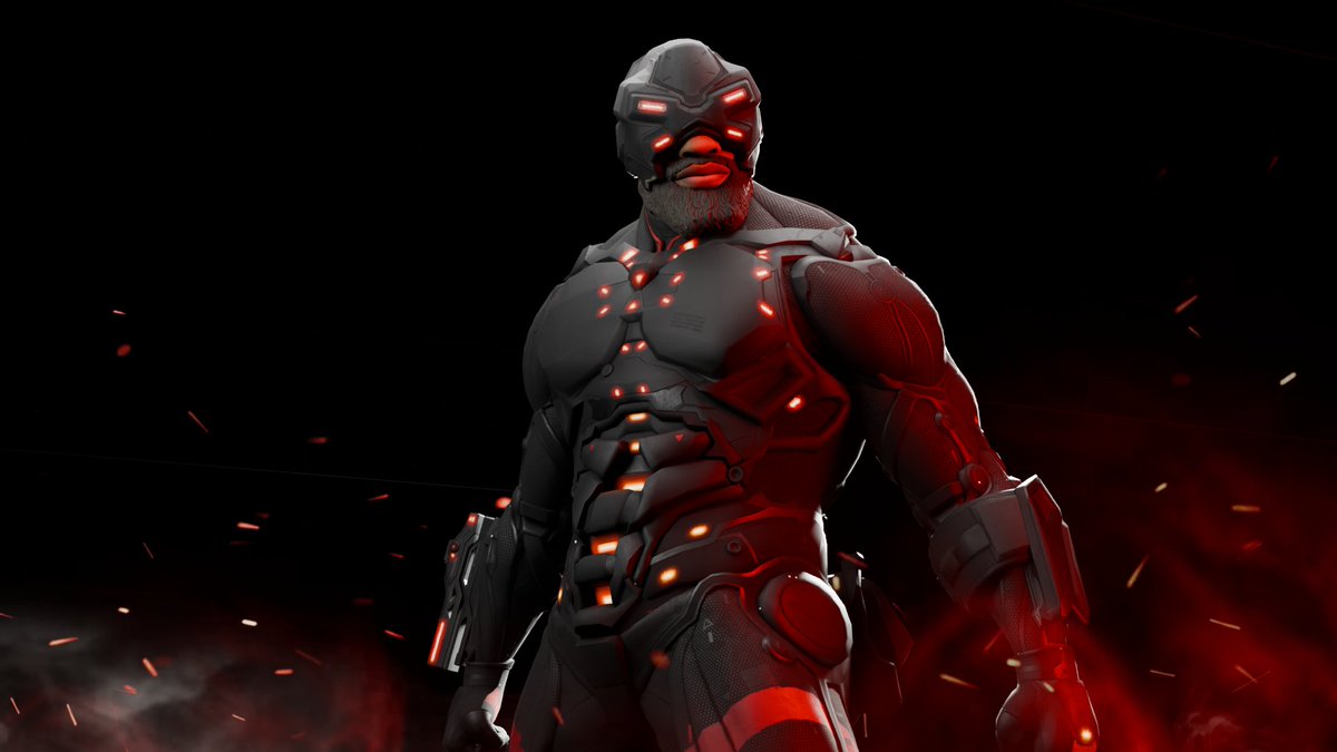 LevelsEditing's tweet image. so i tried to recolour Newcastle's anti hero skin😅😂