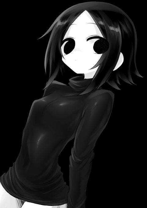 スレンダーな体にぴったり張り付く黒い服が好きすぎる………… 