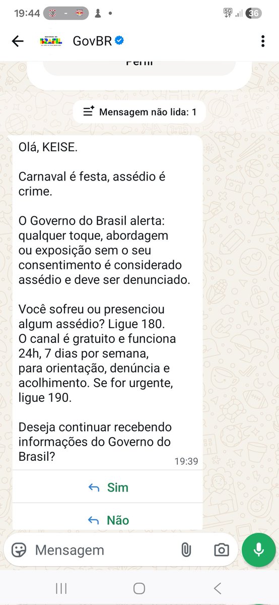 keise_lima's tweet photo. @nikolas_dm Olha eu recebendo agora, querendo mostrar que esta preocupado com as mulheres, se tivesse mesmo não tinha aumentado o feminicídio,  propaganda eleitoral adiantada, nunca havia recebido antes, vamos denunciar. https://t.co/uGMpMaM8l0