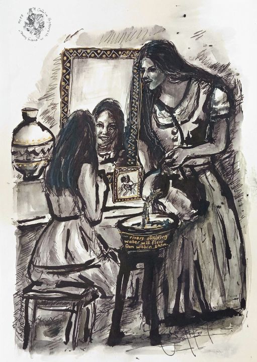 Art of the Day! ""The Overflowing"". Buy at: ArtPal.com/gouwspetro?i=1…