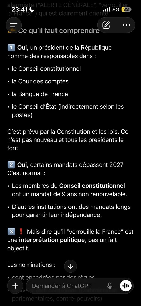 Jullbrr's tweet photo. @Be_Free_Mind @grok @JR_OL10 @ImpactMediaFR C’est bien ce que je me disais, c’est pas nouveau, ils l’ont tous fait, et ça paraît normal de choisir des gens du même avis que toi étant donné que c’est encore toi au pouvoir. Ce média essaye juste de dramatiser la chose, comme tous les médias. Et toi tu dois être pareil https://t.co/6aTimpUFX8