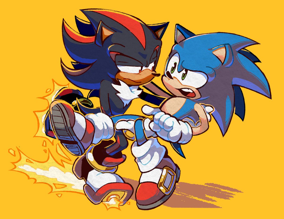 we just cant quit you, Sonadow 😫😫 art by tumblr.com/emryste