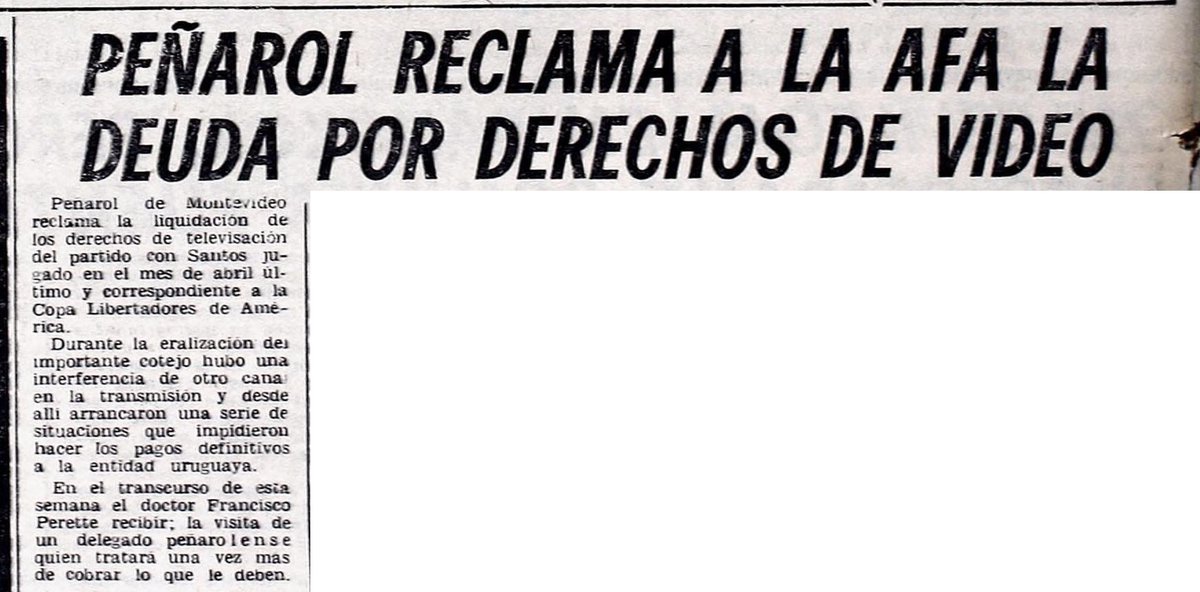 Siguen los problemas con los derechos de TV para Peñarol.