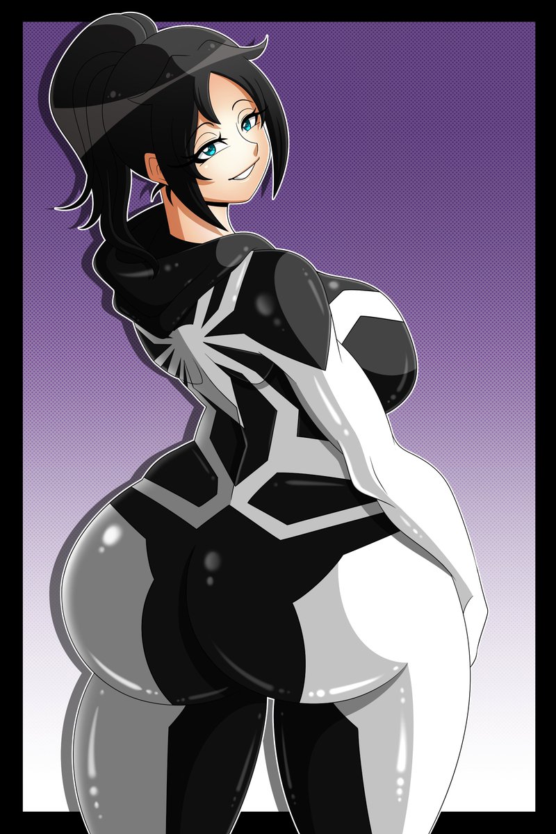 🤍💜YCH Tits 1 and Ass 2 for <a href="/LR9915/">LR99, Hive Mistress (@lr99.bsky.social)</a> of their OC's Kurihara &amp; Naomi 🖤🤍

#YCH #ychcommission #Symbiote