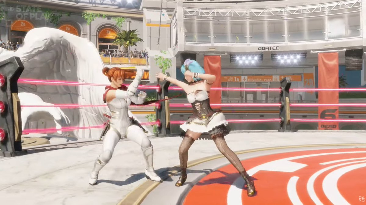 gamespark's tweet photo. 『DEAD OR ALIVE』シリーズ復活！最新作のティーザー映像公開＆『DOA6』パワーアップ版『DEAD OR ALIVE 6 LAST ROUND』が6月25日にリリース【State of Play】
https://t.co/NDSeIONwl9 https://t.co/IZPK2HeSb8