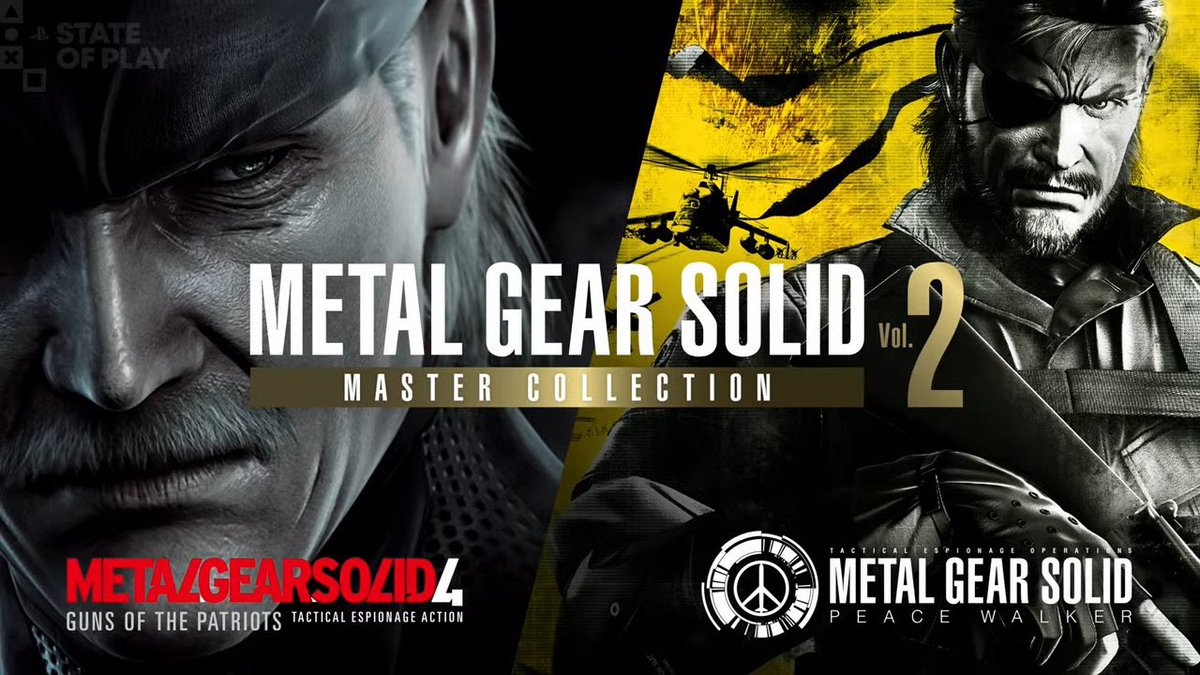 DMacski17's tweet photo. Finally #MetalGearSolid 4 Guns of the Patriots playable on #PS5 

A game that was stuck on the PS3. 

That’s all #PlayStation needs to do is bring all these PS3 games on PS5 somehow. NOT CLOUD/STREAMING either. 

Motorstorm
Resistance 
Infamous 

#StateOfPlay https://t.co/FtMU0X8qwA