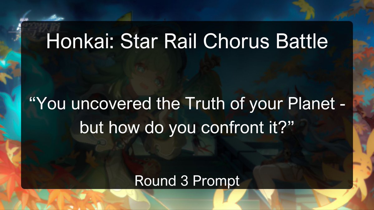 HONKAI:STAR RAIL CB #HSRCB tweet media