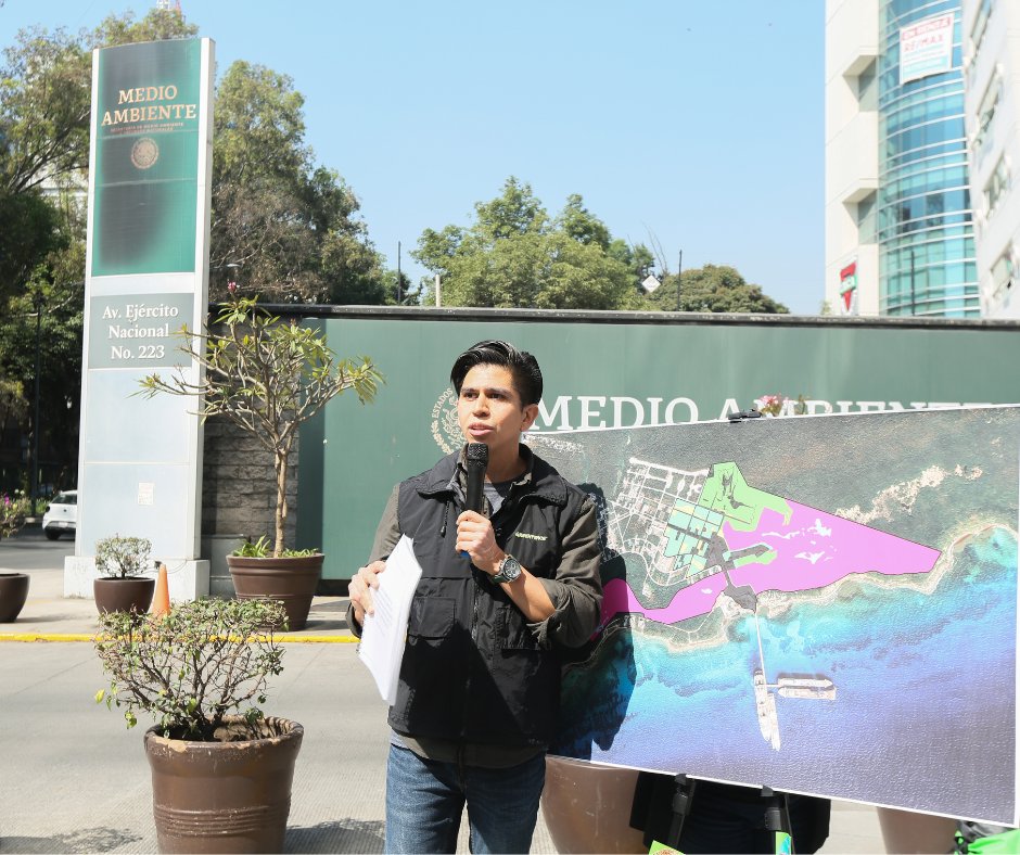 greenpeacemx's tweet image. ¡Cuidado con el proyecto Perfect Day! 🚨

El día de hoy acudimos a la #SEMARNAT para mostrarles lo que encontramos al hacer un análisis independiente de las MIAs presentadas por Royal Caribbean para el proyecto Perfect Day.

Esto fue lo que encontramos: