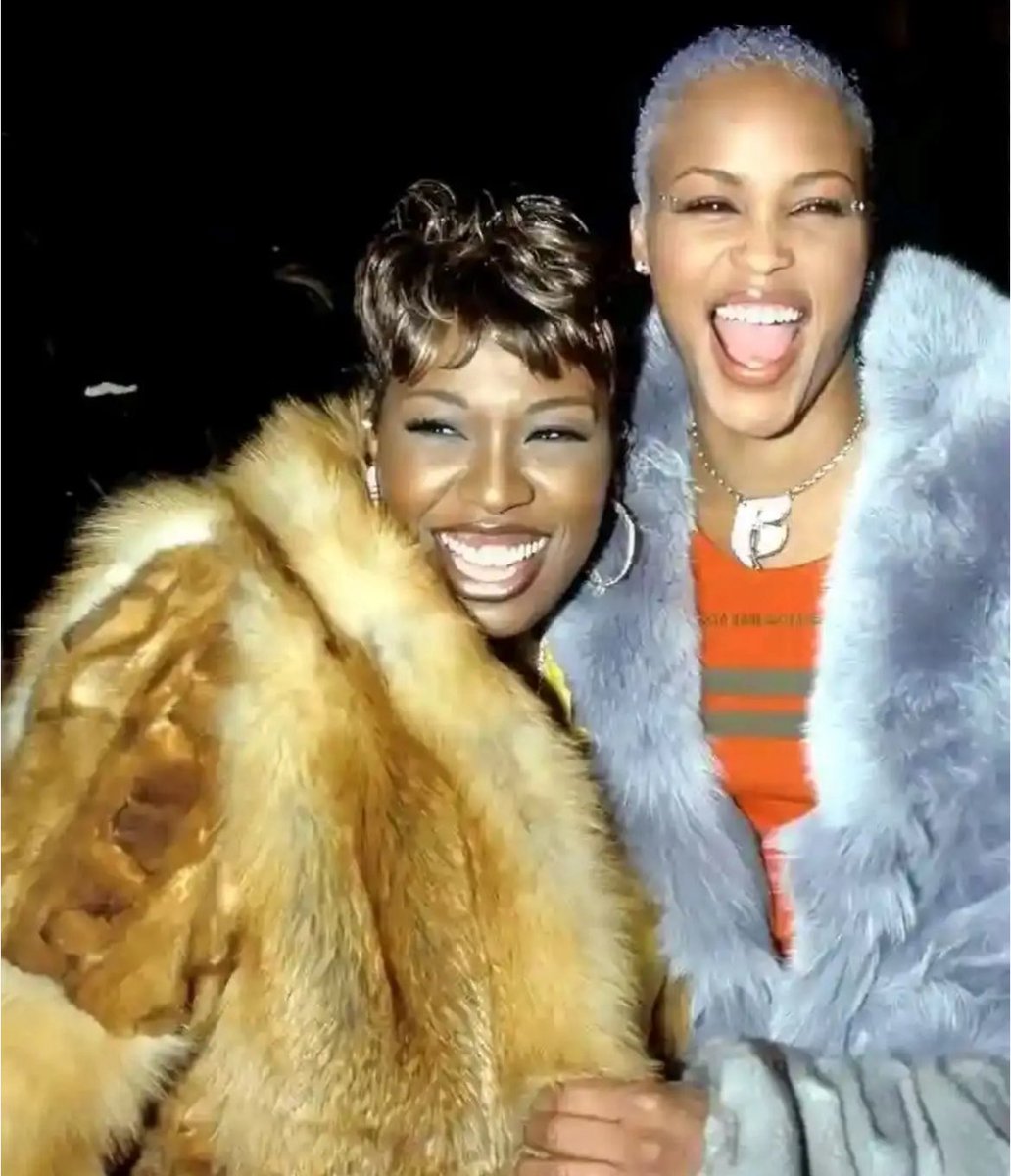 Eve talks about Missy Elliott, her first friend in the music industry:

“I love cheerleading for Missy. She’s incredible. She was one of the first artists to be supportive when I started, like a big sister. We don’t speak all the time, but when we do, it’s like no time has