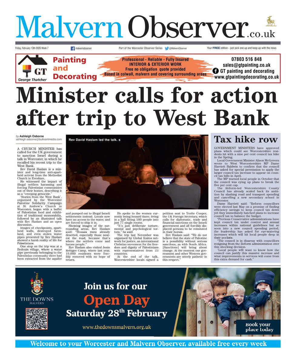 Malvern Observer tweet media