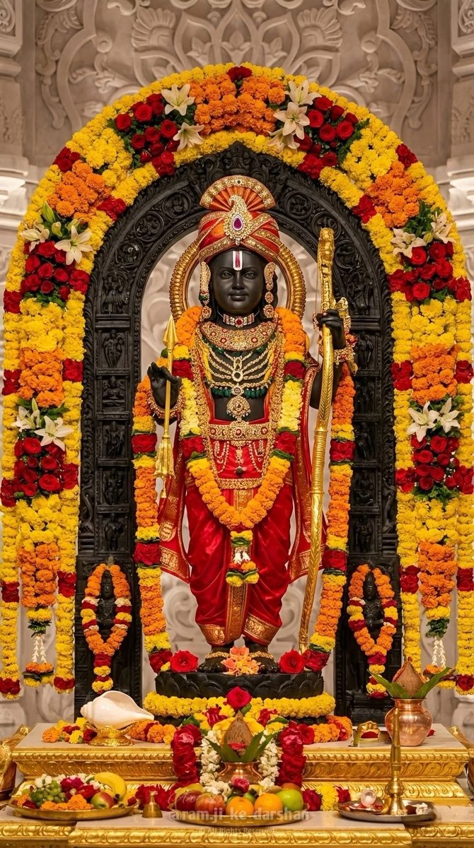 श्री अयोध्या धाम में प्रभु श्री रामलला जी के दिव्य दर्शन।

जय जय श्री राम 🚩🚩