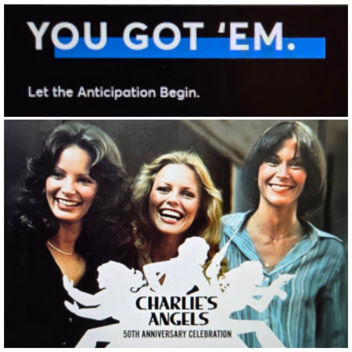 A little over excited about having got mIne and The Sisters tickets for this event in LA in April...! #ISAIDIT 😇😇😇

#CHARLIESANGELS #KRISKELLYANDSABRINA #LA