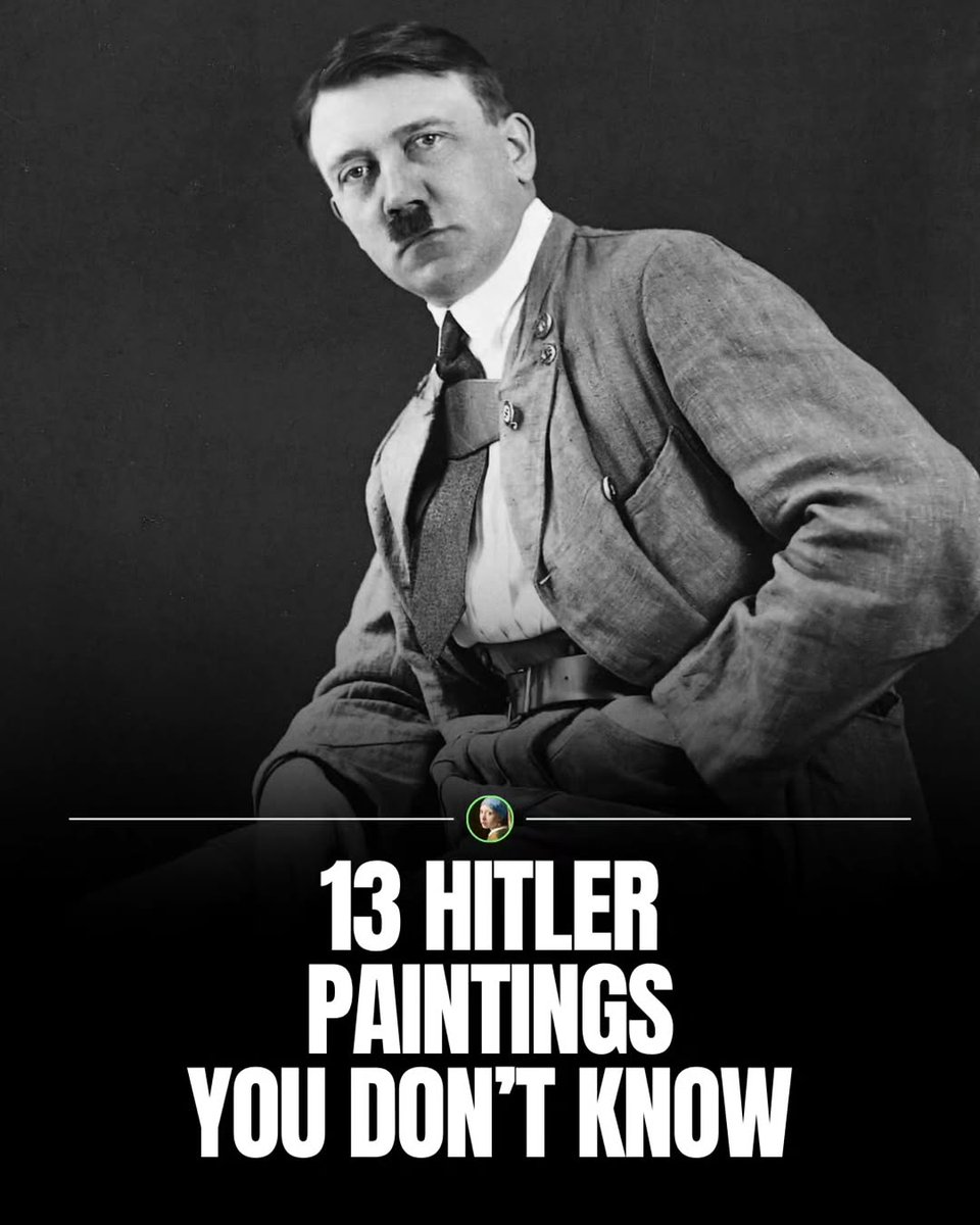 MarkDeReborn11's tweet photo. Hitler era también un artista. Los críticos de arte, principalmente judíos los tildaron de artista mediocre cuyas obras no merecían ni un soslayo de contemplación. Les dejo unas de sus pinturas más emblemáticas. https://t.co/lZG3hen9gL