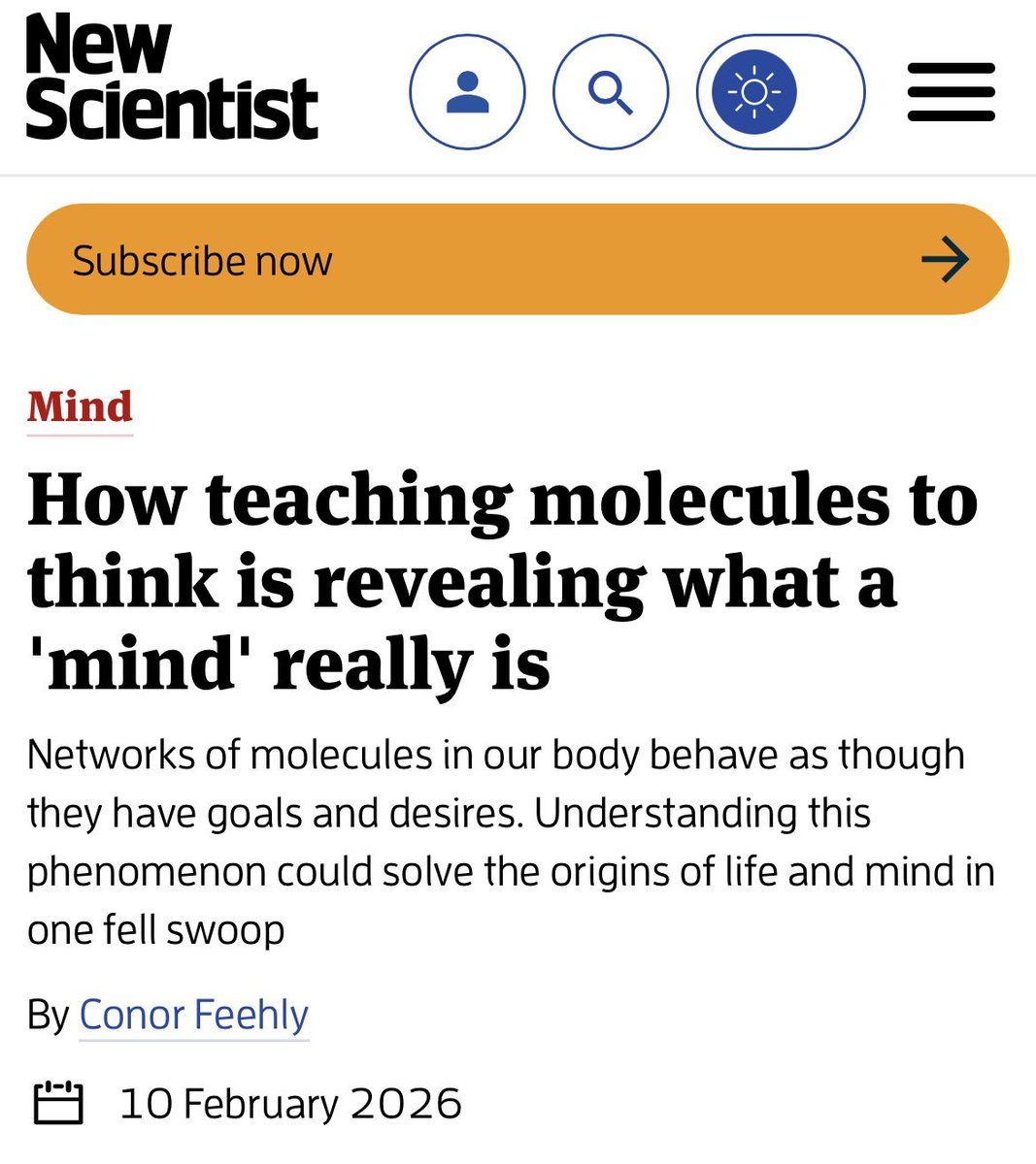 Tom Froese, Embodied Cognitive Science Unit (ECSU) tweet media