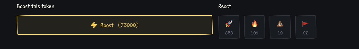 nahh 73,000 boosts is crazy guys 😭🥀

Imagine doing 1 million boosts on our coin.