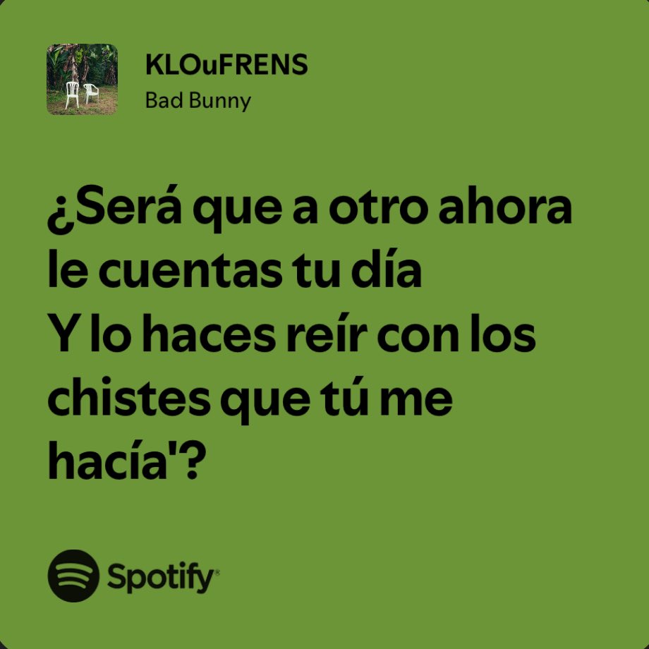 bad bunny / kloufrens