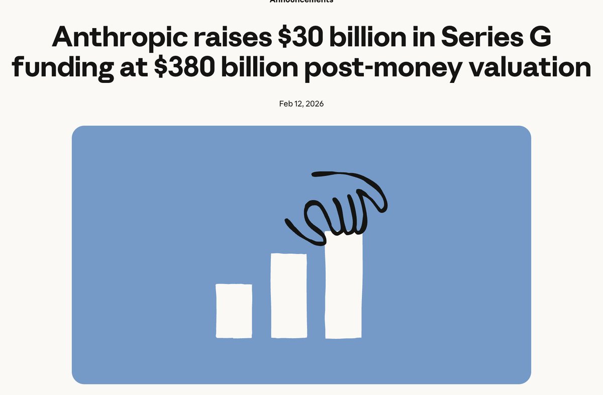 valuation announcement graphic