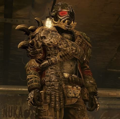 The Beast Hunter outfit they added to Fallout 4 is so tuff.