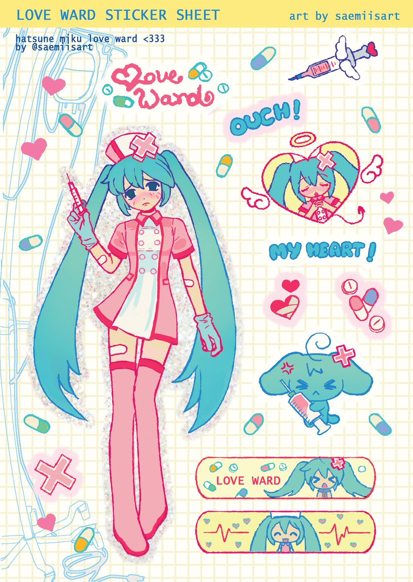 ugh im literally obsessed with making sticker sheets...