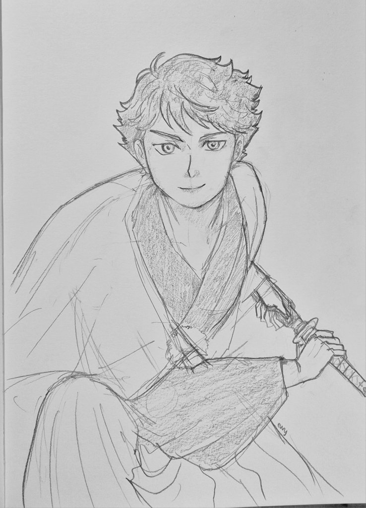 Fanart of the new Oikawa Tooru art
#及川徹