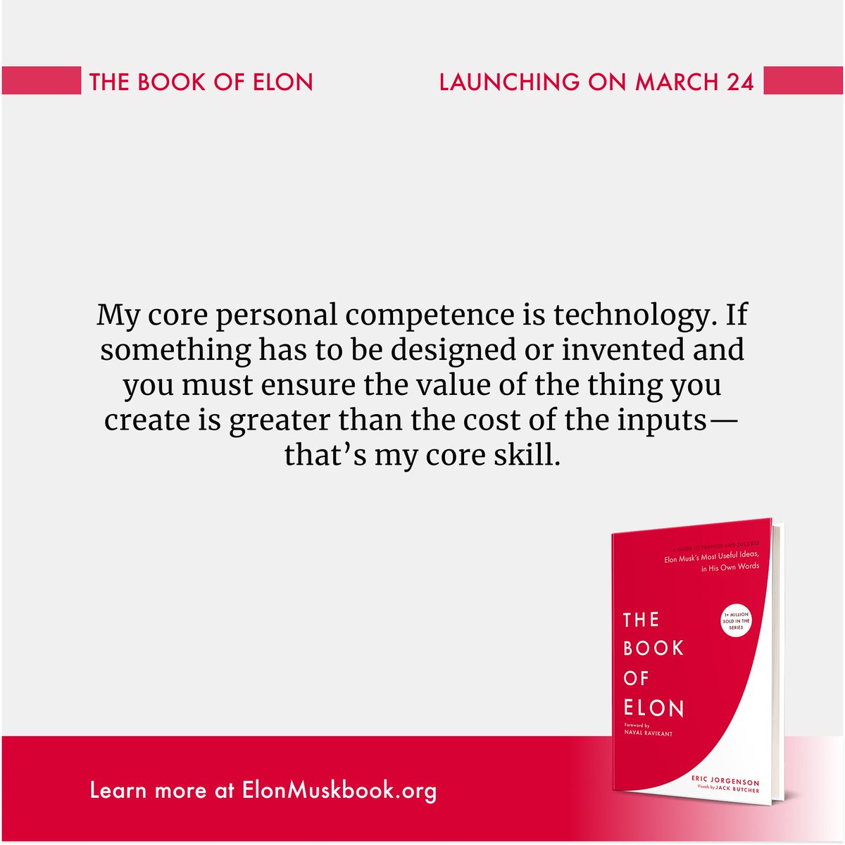 Launching March 24.

40 Days.