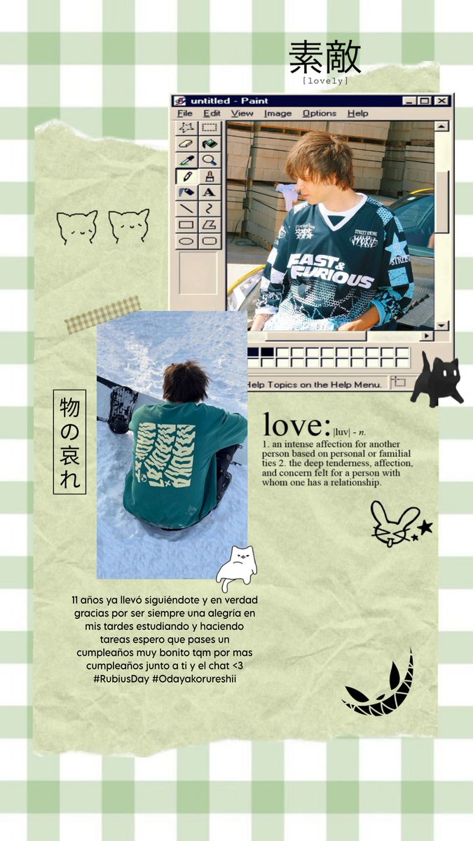 este es un pequeño detallito para ti que eres una persona muy especial en mi vida gracias por tanto rub te queremos mucho <a href="/Rubiu5/">elrubius</a> <3 
#RubiusDay