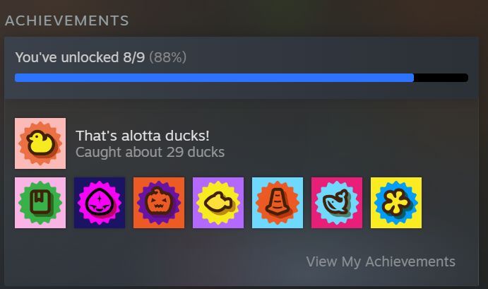 Somehow We have all BUT ONE achievement  in the fishing game on stream.

Wanna help me get the last one right now during FF7 Rebirth?