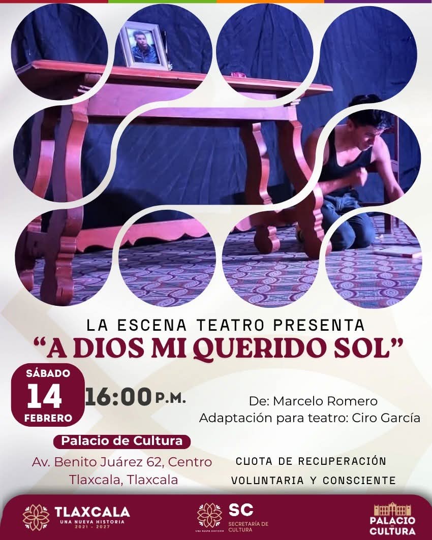 Este Día de San Valentín los esperamos en el Palacio de #Cultura de #Tlaxacala 🎭💌

Disfruta con tu pareja está carta de amor (y desamor) desde el escenario.

<a href="/CulturaTlaxcala/">Secretaría de Cultura Tlaxcala</a> <a href="/GobTlaxcala/">Gobierno de Tlaxcala</a> <a href="/escenariotlx/">Escenario Tlaxcala</a>