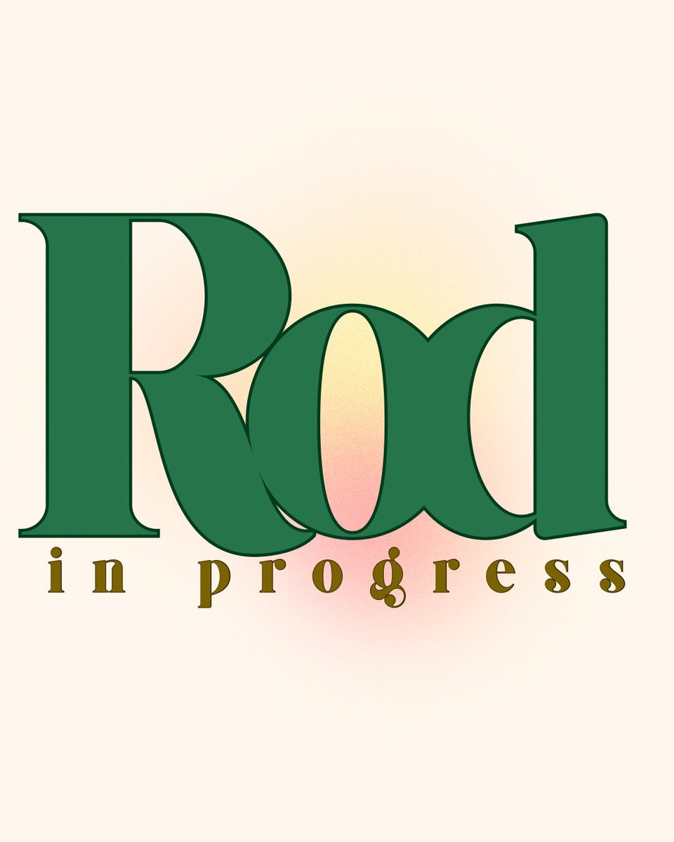 I’m launching something new: Rod: in progress. Subscribe at roderb.substack.com

For years, I’ve filled my mind and journals with thoughts I never shared. Reflections on mental health, being Black and queer, love, and becoming. Now they have somewhere to live and be shared..