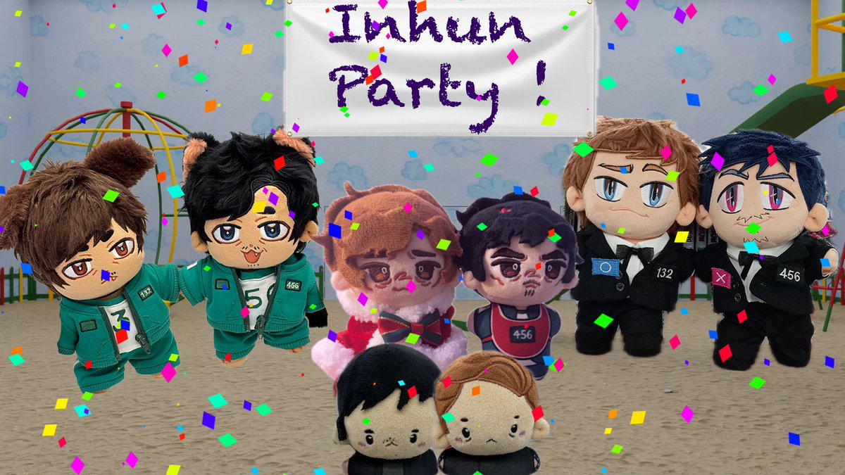 A little Inhun party never killed nobody !! 

Plushies by; <a href="/voiz_34/">voiz</a> <a href="/SonicSpeedz/">🦔 Thasa/Sam 🌠</a> <a href="/fictionproblem/">ness ¹³² 🦑</a>  !!

Buy the Inhun plushie pack over at front132sales.bigcartel.com !!