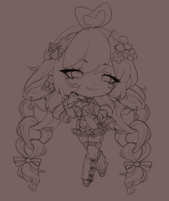 Couple commissions I'm working on right now!