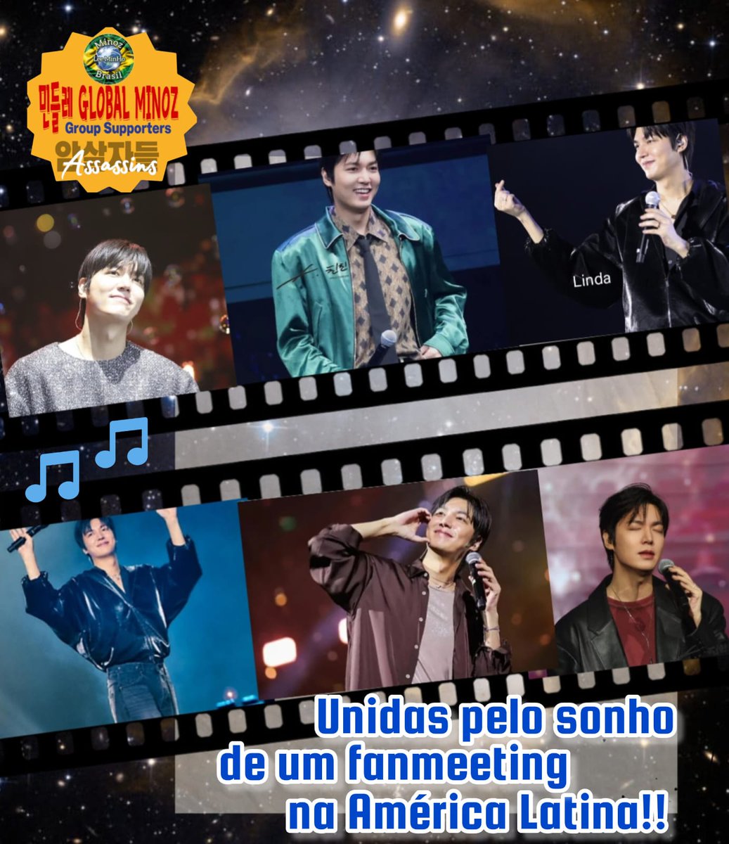 💫Mil corações, um só desejo: ter você aqui Lee Min Ho💕para um grande espetáculo. Desejamos um fanmeeting na América Latina!!🌎🎶

#LeeMinHoEnLatinoamérica
#MinozLatam
#LatamLovesLeeMinHo
#minozleeminhobrasil
#sanentretenimento
<a href="/ActorLeeMinHo/">Lee Min Ho</a>
<a href="/kpopchileof/">K-POP CHILE</a> 
<a href="/ninshi_ent/">Ninshi Entertainment</a>