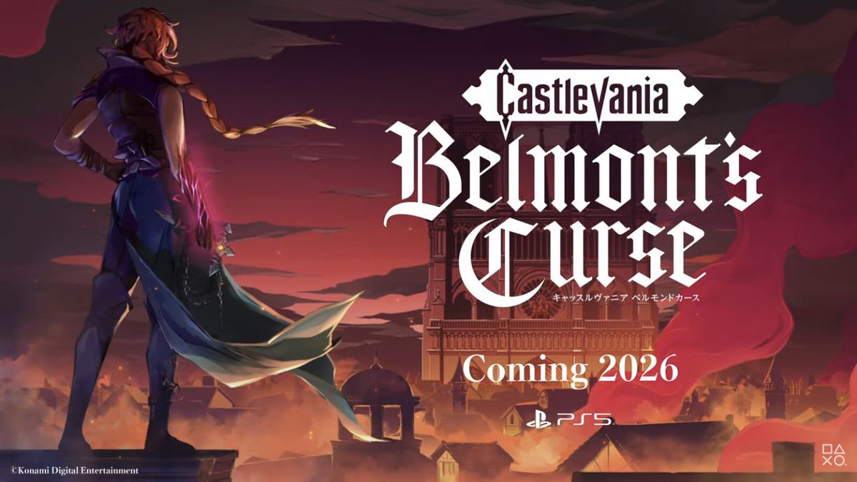 悪魔城ドラキュラ』新作『キャッスルヴァニア ベルモンドカース』が