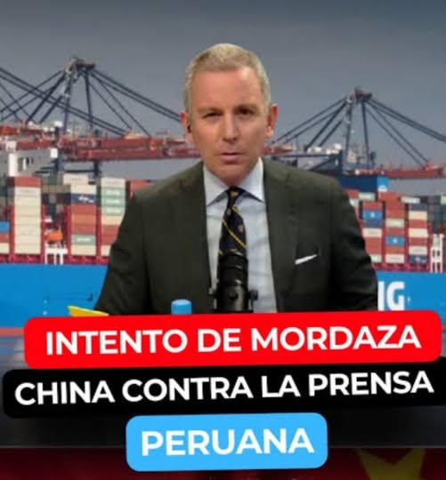 OficialEspa's tweet photo. Nunca en todos mis años de periodista había visto un intento de intimidación tan flagrante y violador de nuestra soberanía nacional por parte de una potencia extranjera como el que acaba de perpetrar la empresa estatal Cosco Shipping, https://t.co/LxDkrtwgFe