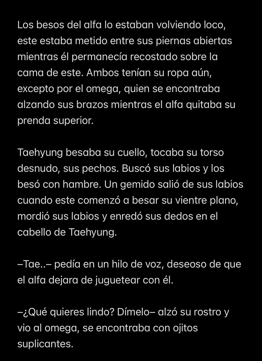 vickoody's tweet photo. 🔞 (es mi primera vez narrando smut) https://t.co/V5DDEVHU9w