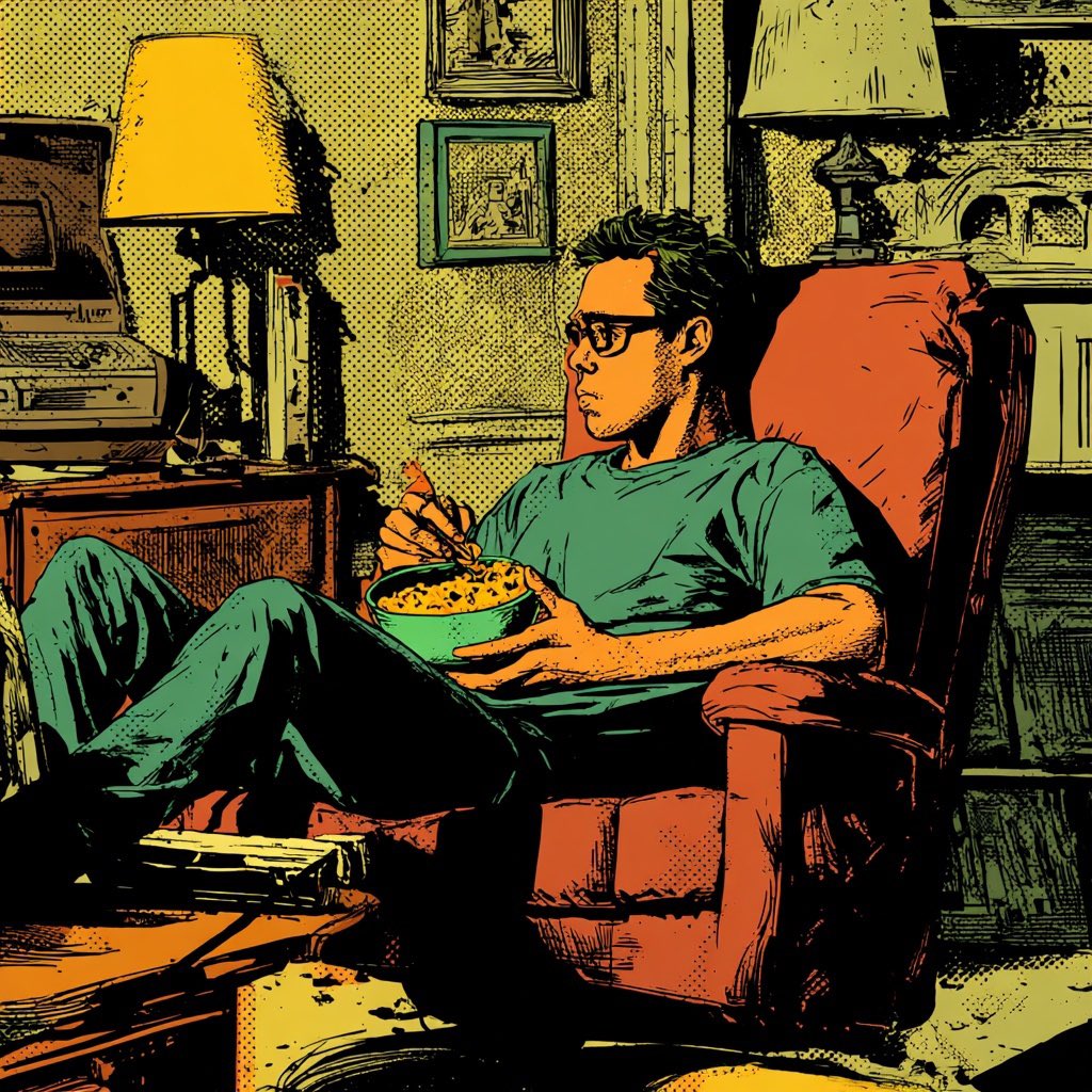 One thing I definitely do not miss about being single is the crushing loneliness, especially at night. 

When I was in my early 20s, I remember coming home at night from my job picking up packages, sitting in front of my TV, eating Frosted Mini-Wheats or some other garbage for