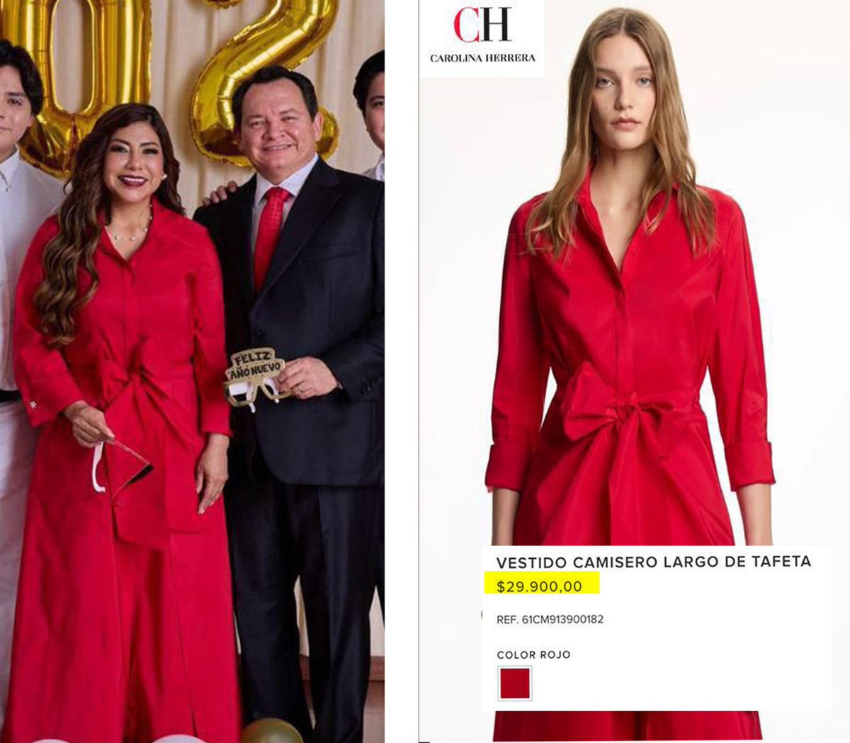 lumendoz's tweet photo. #Guardarropa del #Bienstar otra que ya le hizo justicia la 4T es a la primera dama de #Yucatán, Wendy Méndez Naal.

El “Guardarropa del Bienestar” con cargo al erario público de la esposa del Gobernador Joaquín Díaz @huachodiazmena no le pide nada al de las demás figuras morenistas del resto del país. Ojo @LuisaAlcalde está Sra y su esposo NO te hacen caso..